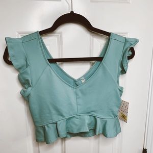 Free People athletic crop